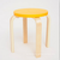 Top quality candy color wooden preschool children chairs